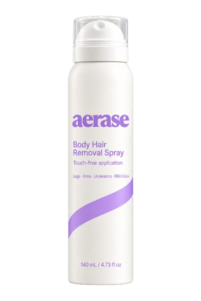 AERASE Body Hair Removal Spray bottle